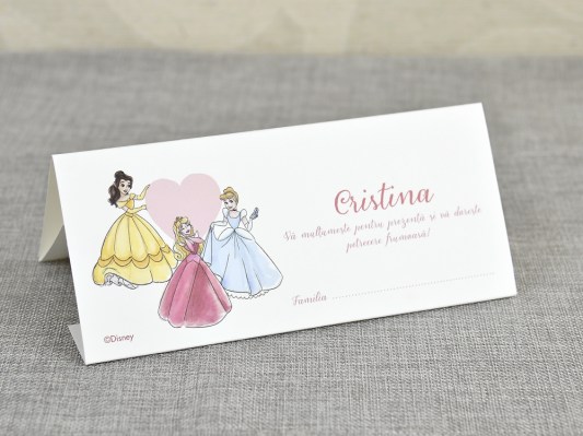 plic bani botez Disney 5730